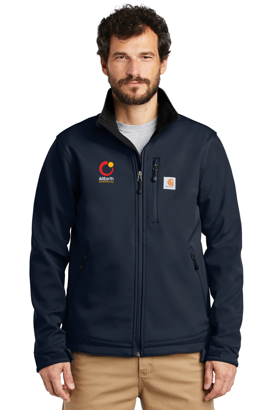 Carhartt Crowley Soft Shell Jacket, Navy [AllEarth Renewables]