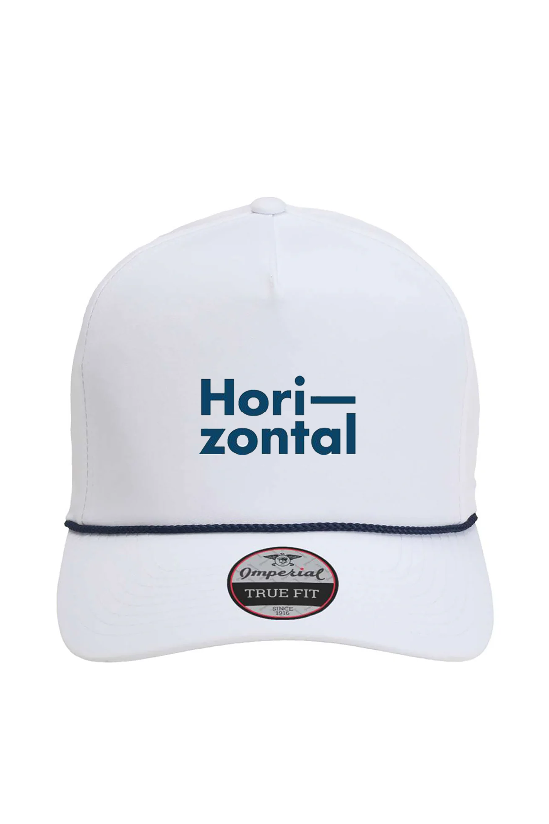 Imperial The Wrightson Cap, White/Navy [Horizontal]