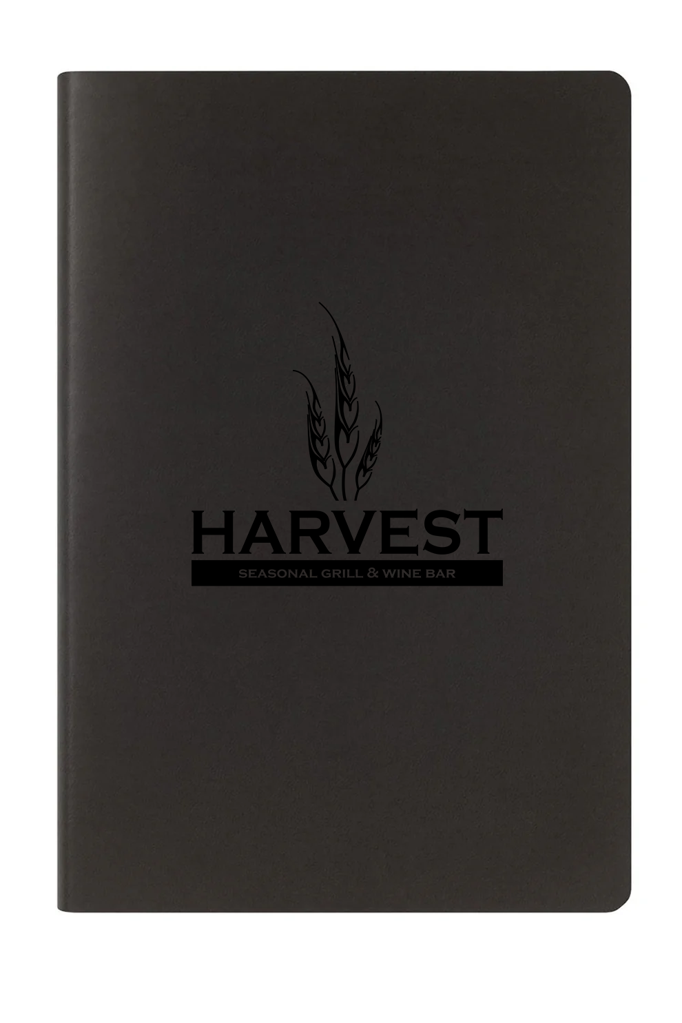 Flex Recycled Paper Notebook, Black [Harvest Seasonal Grill]