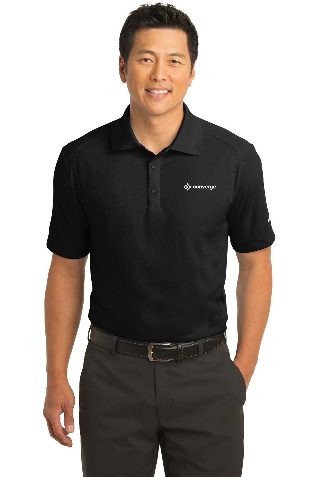 Nike Dri-FIT Classic Polo, Black [Converge]