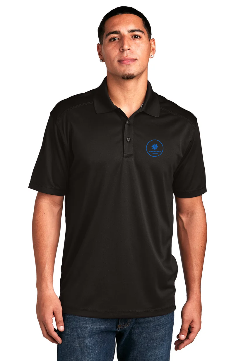 Sport-Tek PosiCharge Micro-Mesh Polo, Black [Winners Circle Group]