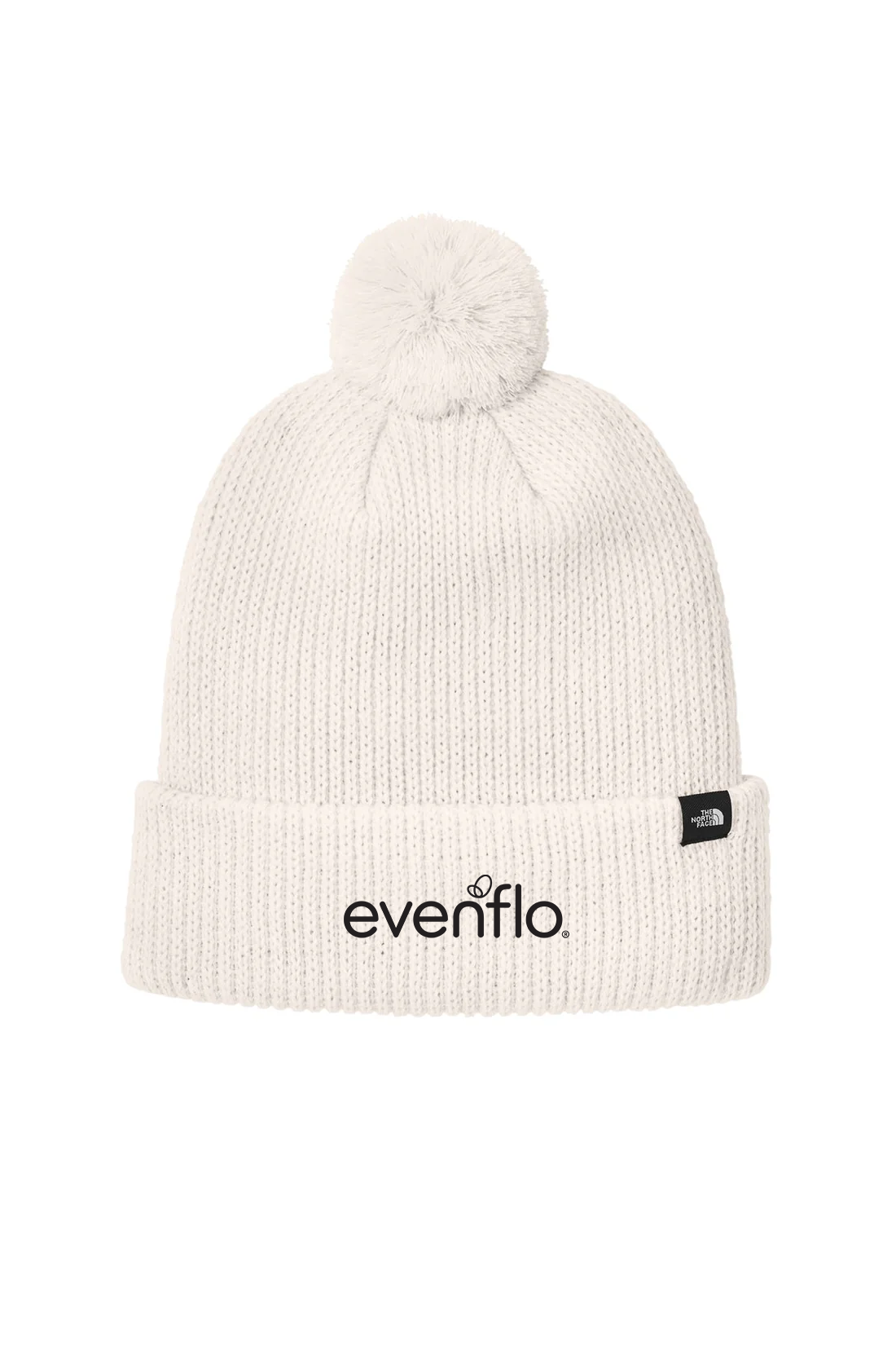 The North Face Pom Beanie, Vintage White [Evenflo Company Inc.]