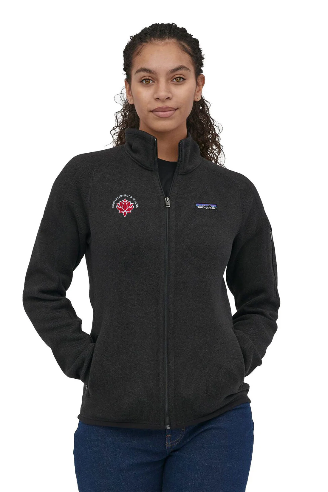 Patagonia Womens Better Sweater Fleece Jacket, Black [Cooper Health Care]