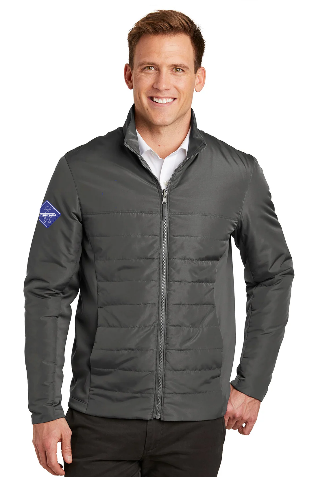 Port Authority Collective Insulated Jacket, Graphite [Blue Ridge Axe]