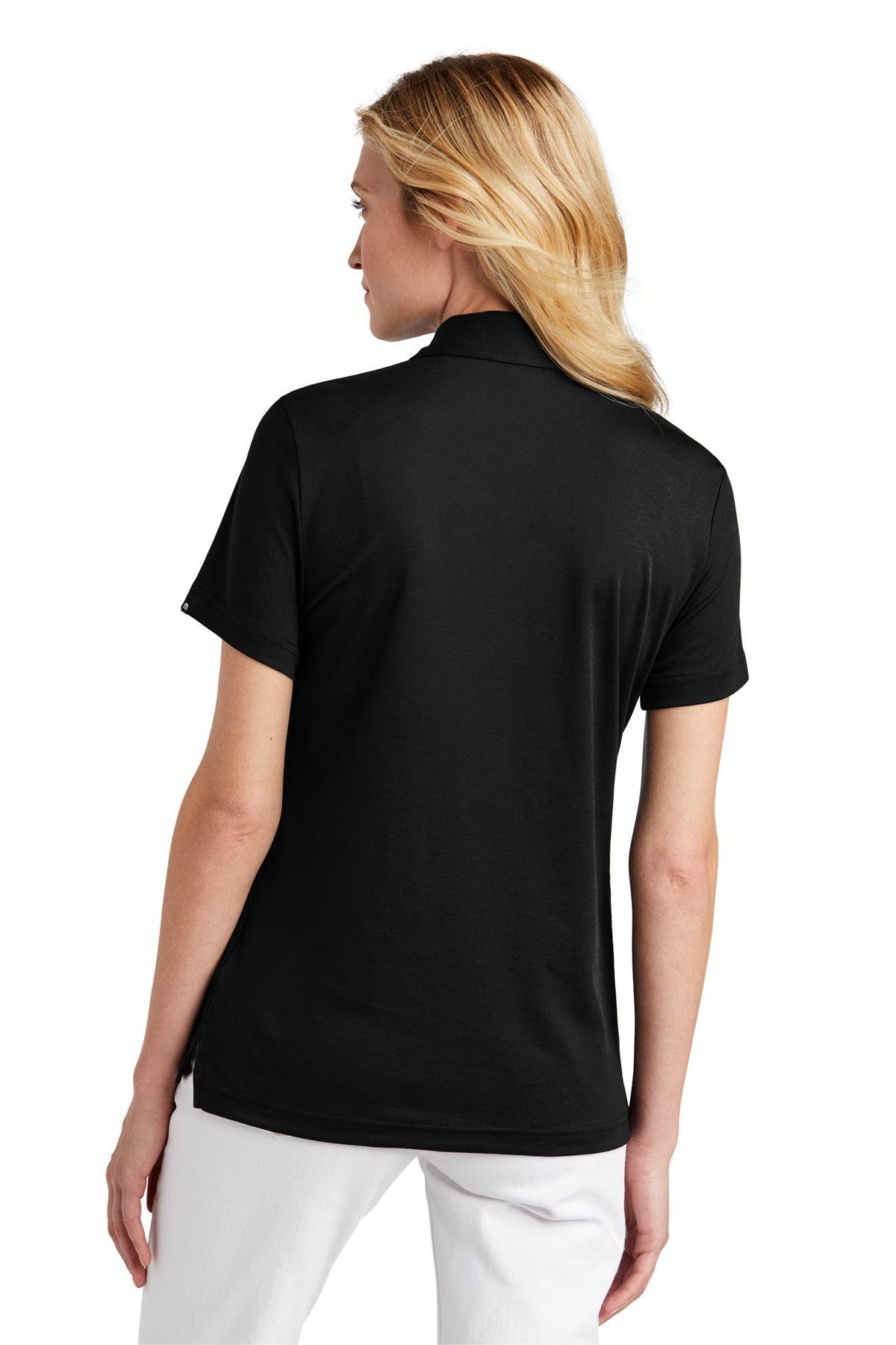 TravisMathew Ladies Oceanside Solid Polo Black [Harris & Associates]