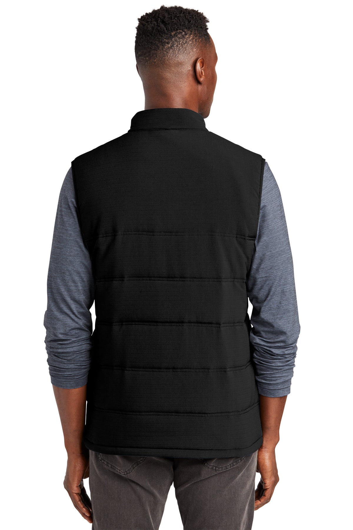TravisMathew Cold Bay Vest Black [Calvada Surveying Inc]