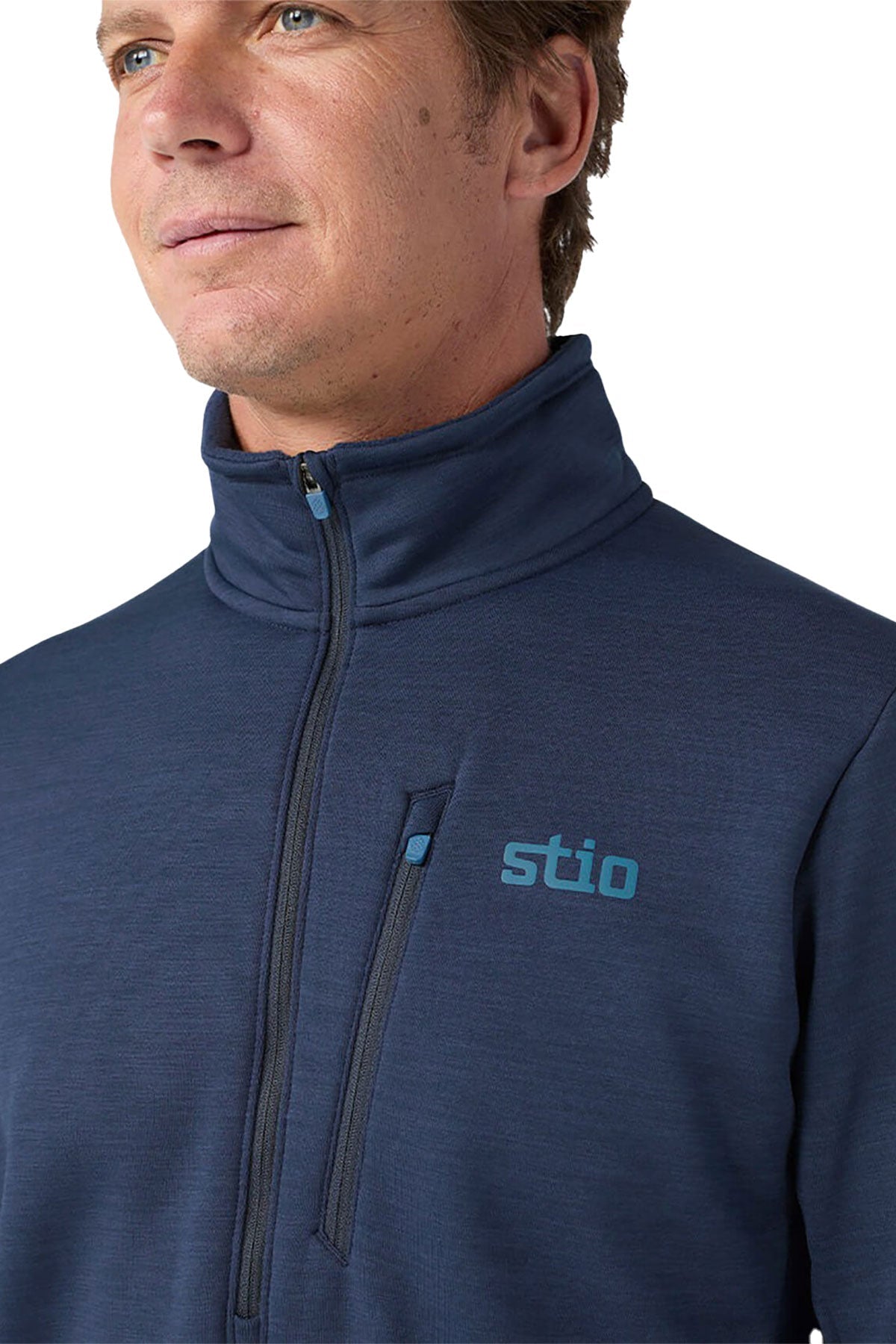 Stio Glide Stretch Custom Half-Zips, Mountain Shadow