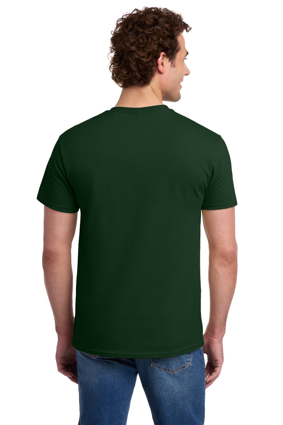Jerzees Dri-Power 50/50 Cotton/Poly Short Sleeve T-Shirt 29MP Forest Green