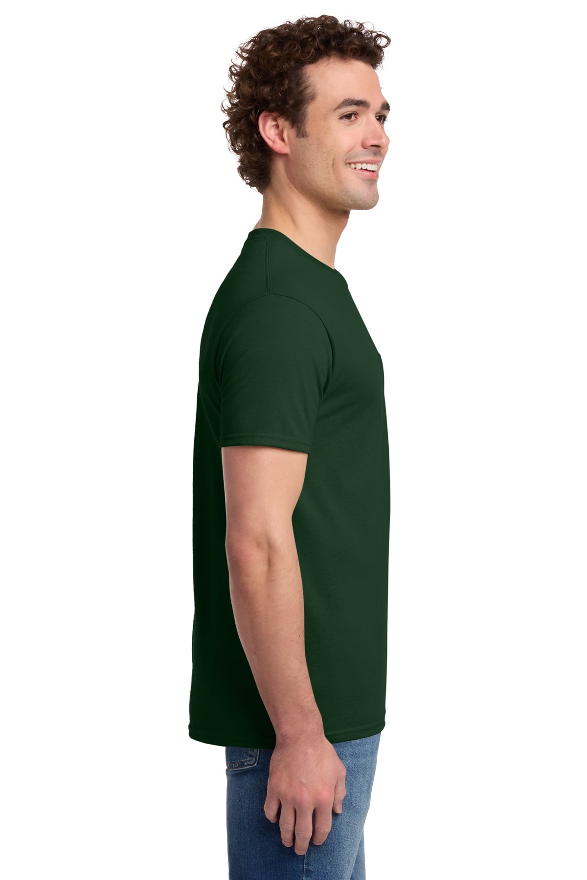 Jerzees Dri-Power 50/50 Cotton/Poly Short Sleeve T-Shirt 29MP Forest Green