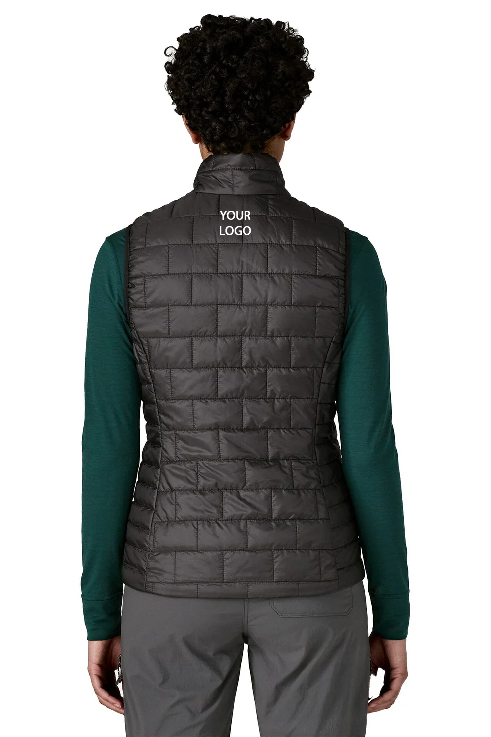 Patagonia Womens Nano Puff Custom Vests, Black [Webite test]