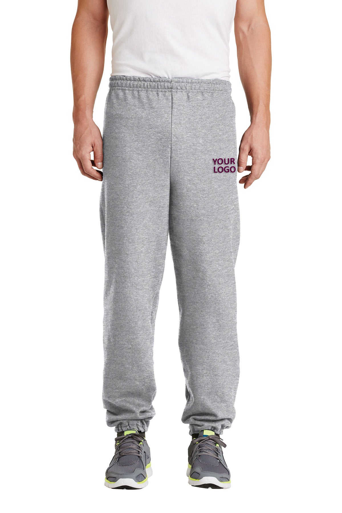 Gildan Heavy Blend Custom Sweatpants, Sport Grey
