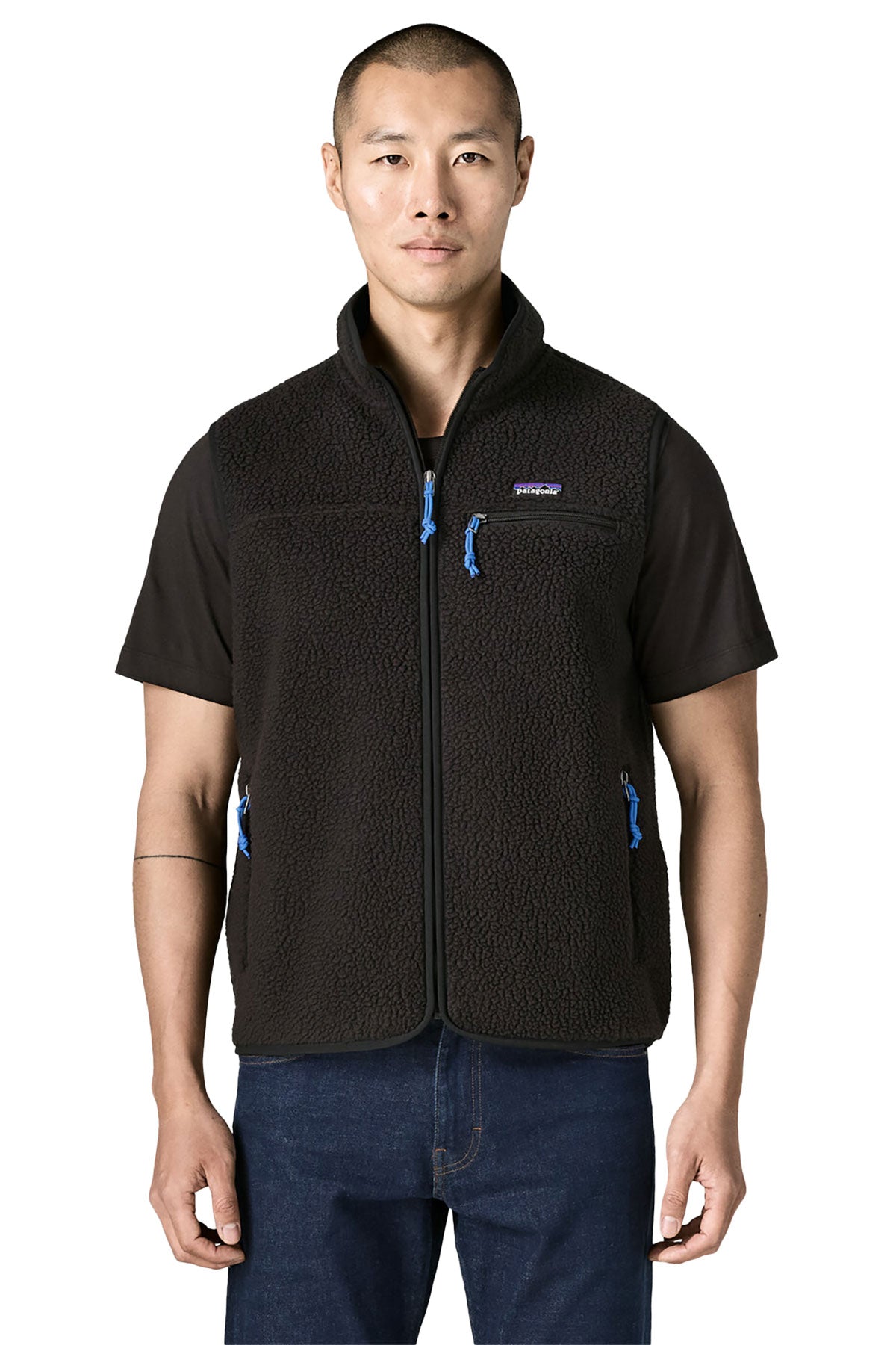 Patagonia Retro Custom Pile Vests F26, Black