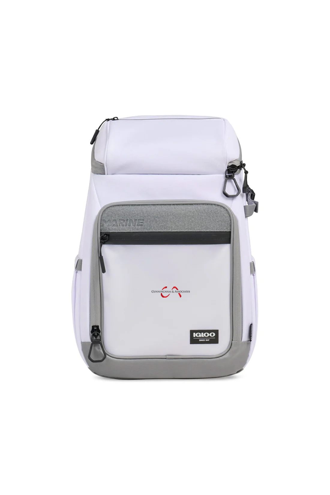 Igloo Marine 30 Can Backpack Coolers, White [Cunningham & Associates, LLC]