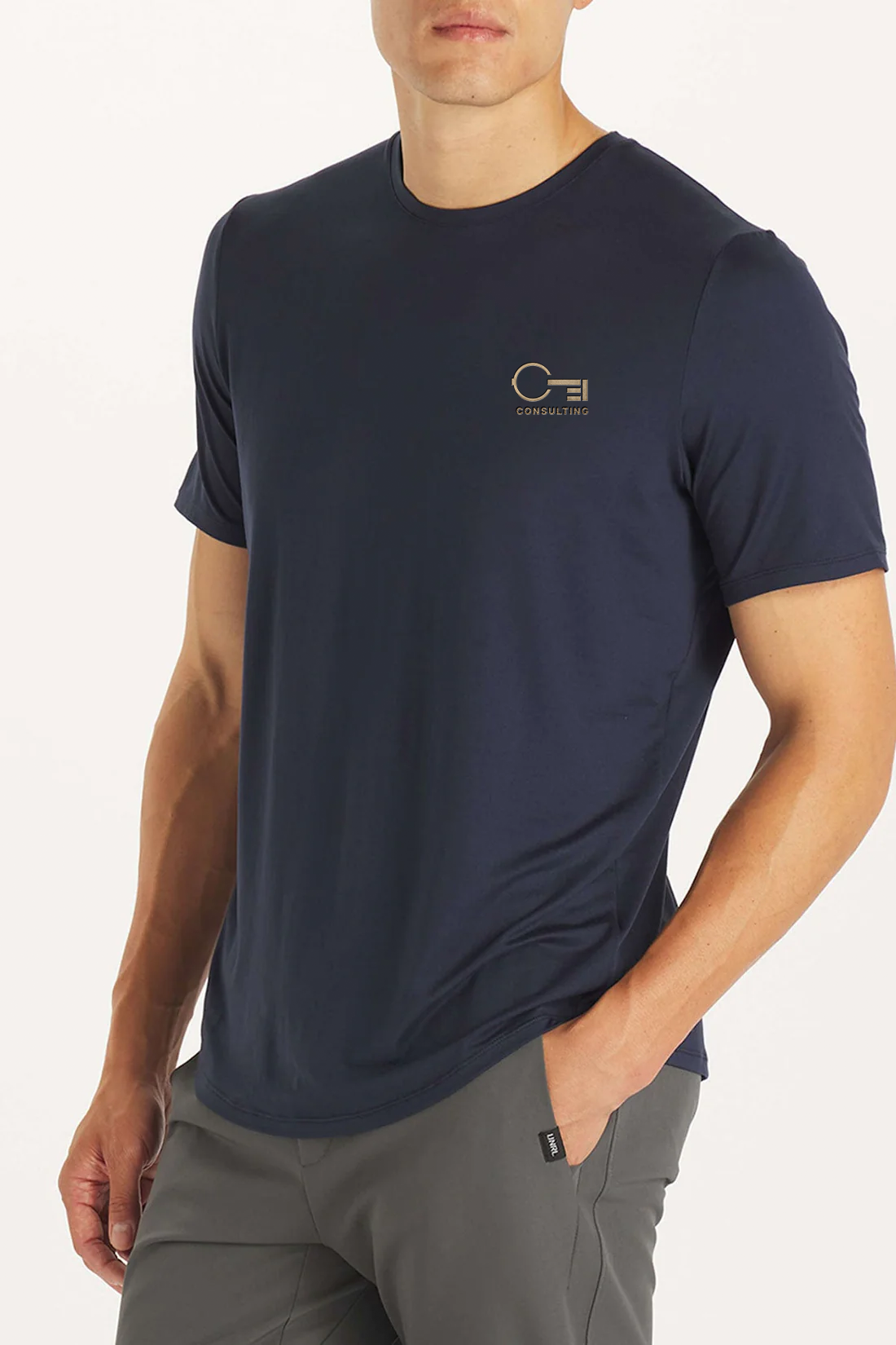 UNRL Ultra Tee Short Sleeve, Midnight Navy [CEI Consulting]
