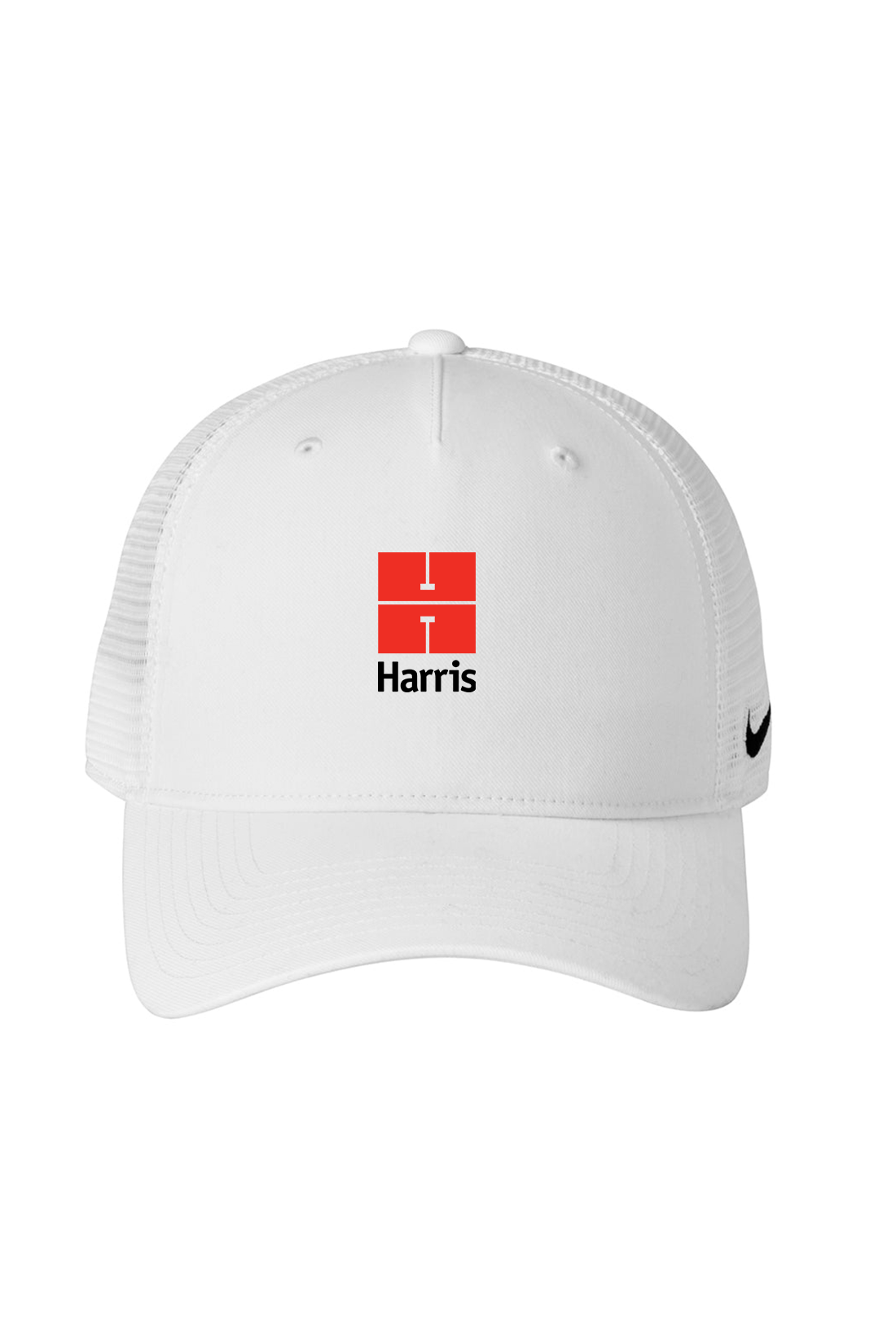 Nike Snapback Mesh Trucker Cap, White [Harris & Associates]