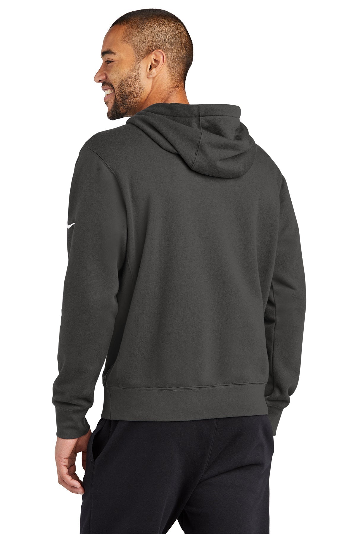 Nike Club Swoosh Customized Hoodies, Anthracite [ACI Jet Uniforms]
