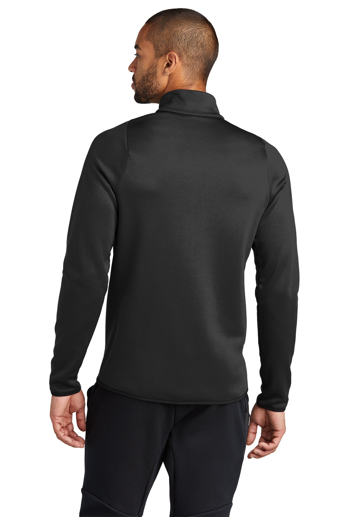 Custom Nike Therma-FIT Custom Quarter Zips, Team Black [Carnegie Management and Development Corporation]