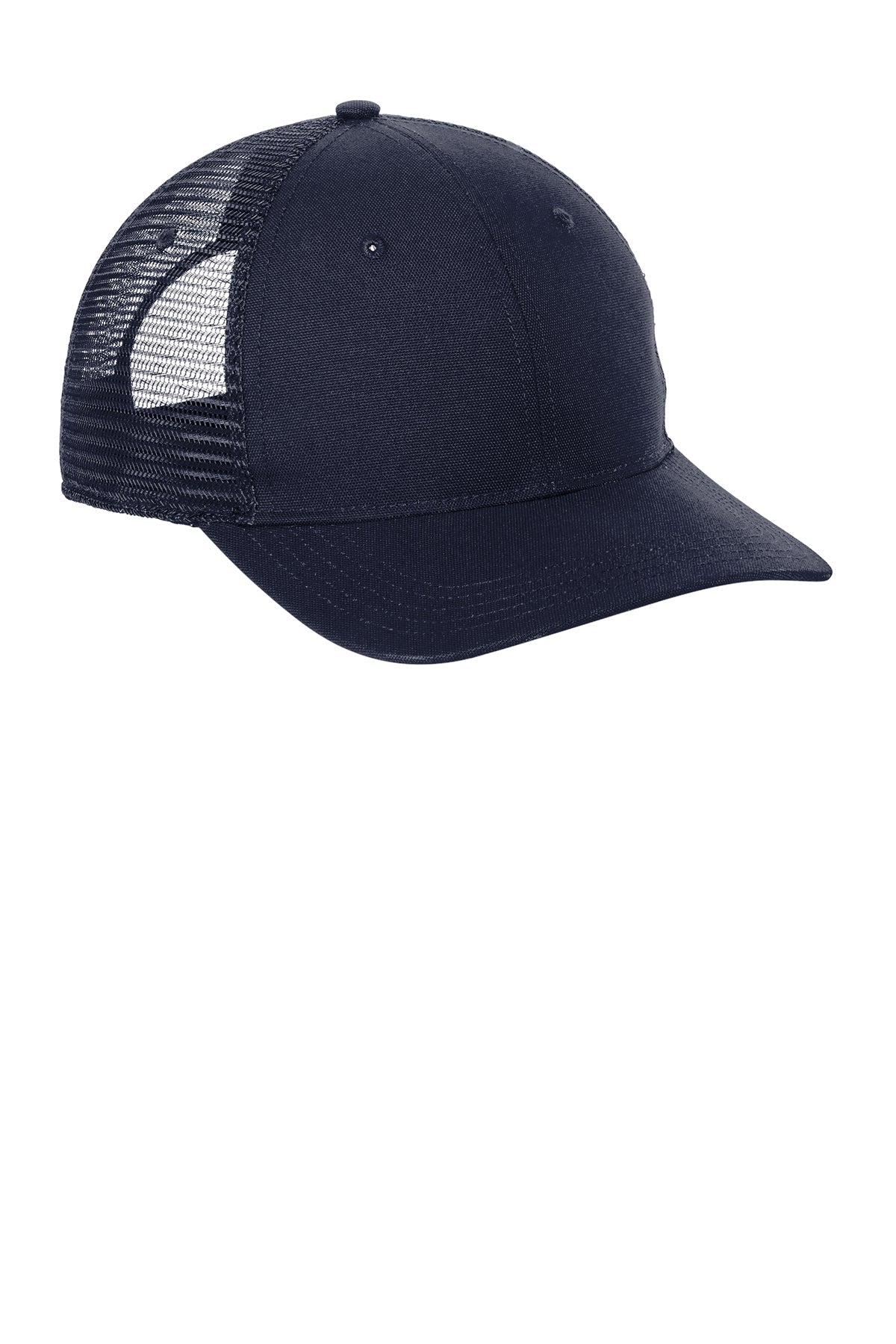 Carhartt Canvas Mesh Back Custom Caps, Navy [Zura Bio]