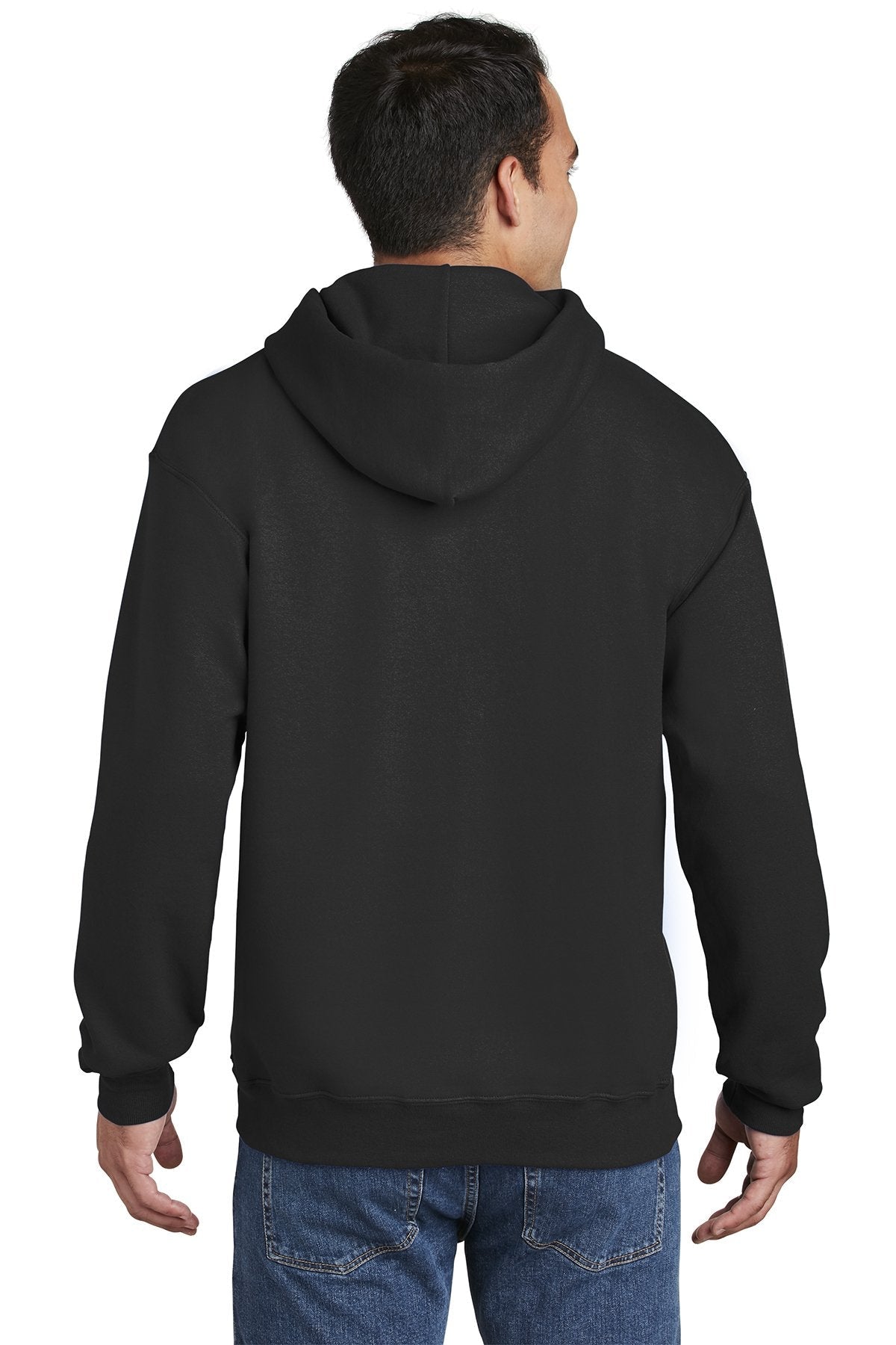 Hanes Ultimate Cotton Pullover Hooded Sweatshirt F170 Black [OSMOSIS Association]