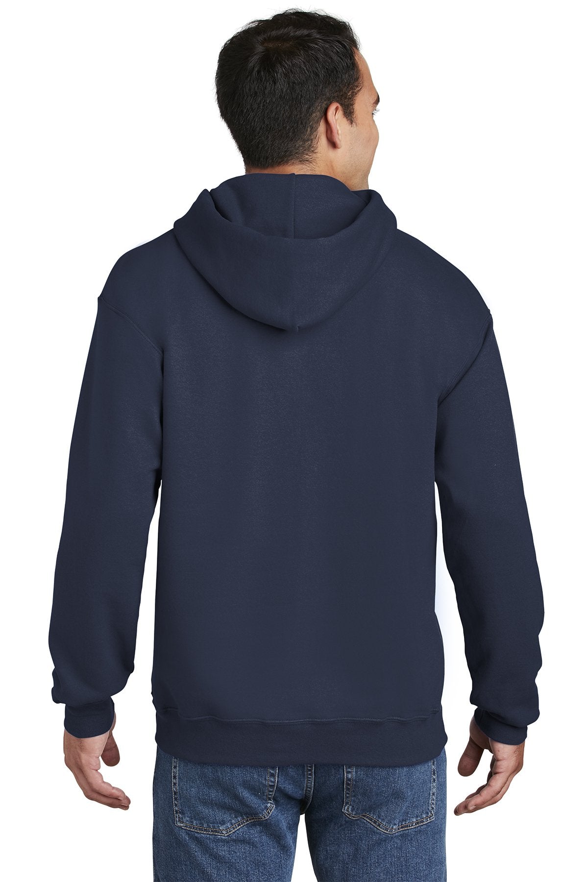 Hanes Ultimate Cotton Pullover Hooded Sweatshirt F170 Navy [Kizen]