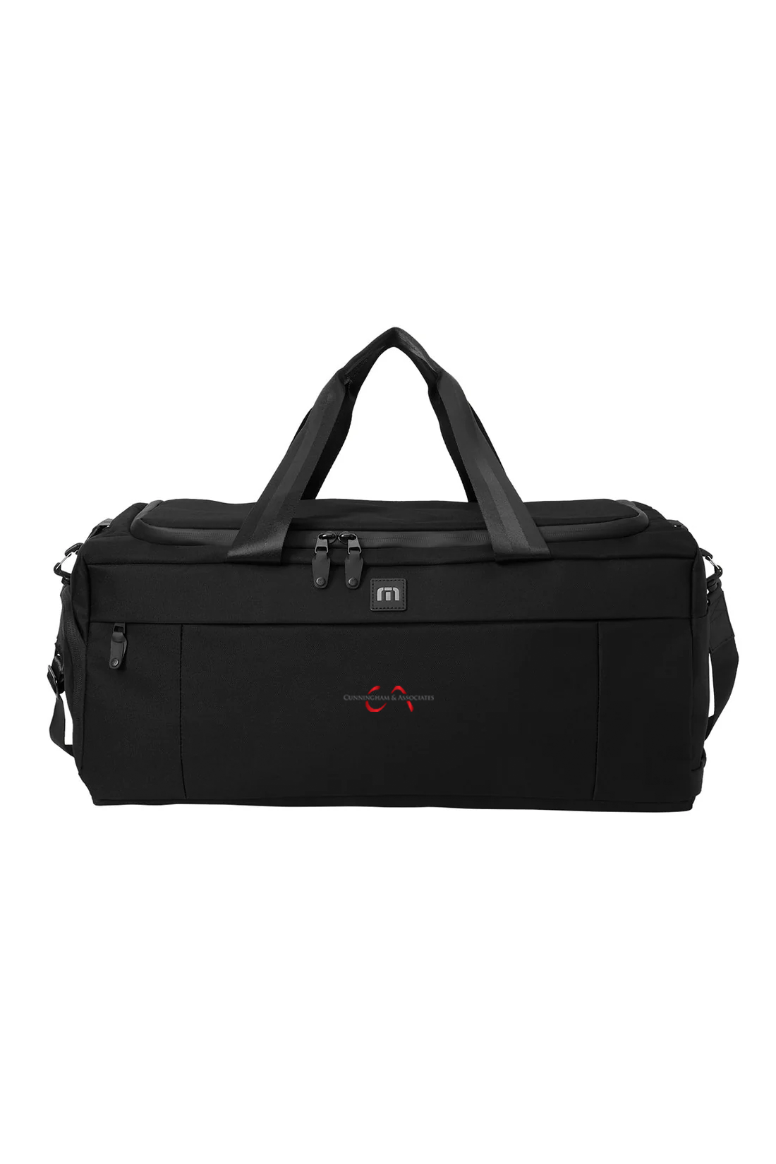 TravisMathew Duration Duffel, Black [Cunningham & Associates, LLC]