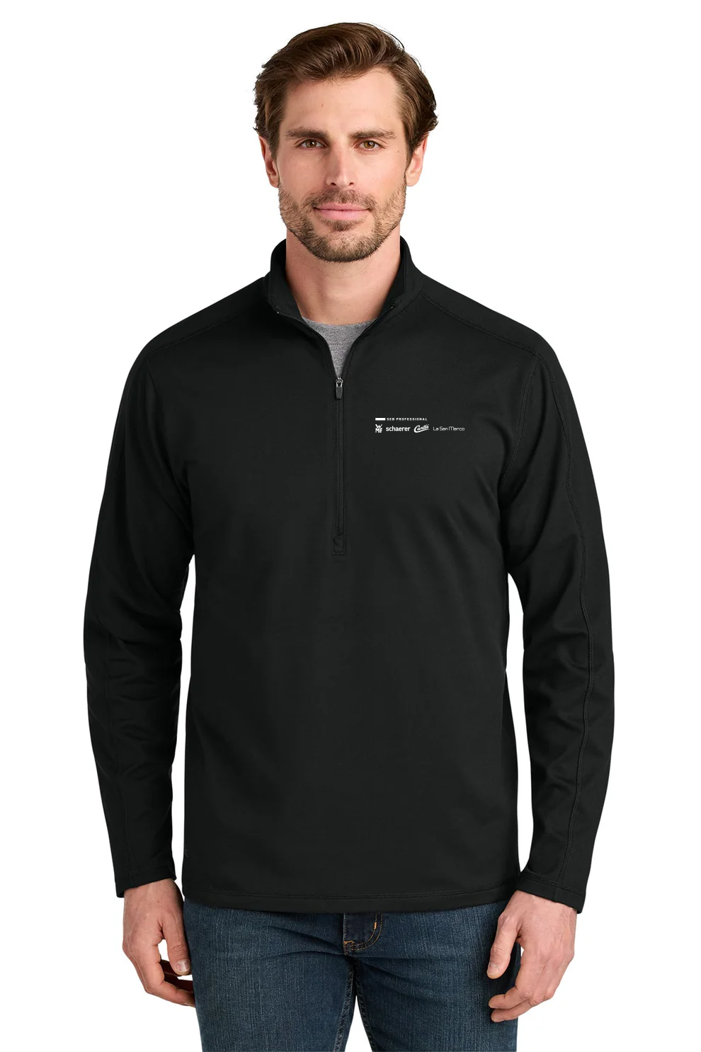 Eddie Bauer Adventurer 1/4-Zip, Deep Black [SEB Professional]