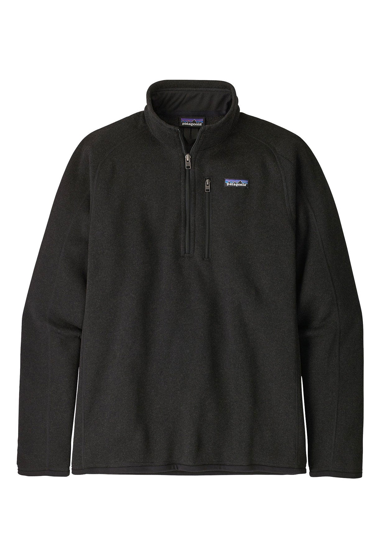 Patagonia Mens Better Sweater Custom Quarter Zips, Black [Donor Recovery Services]