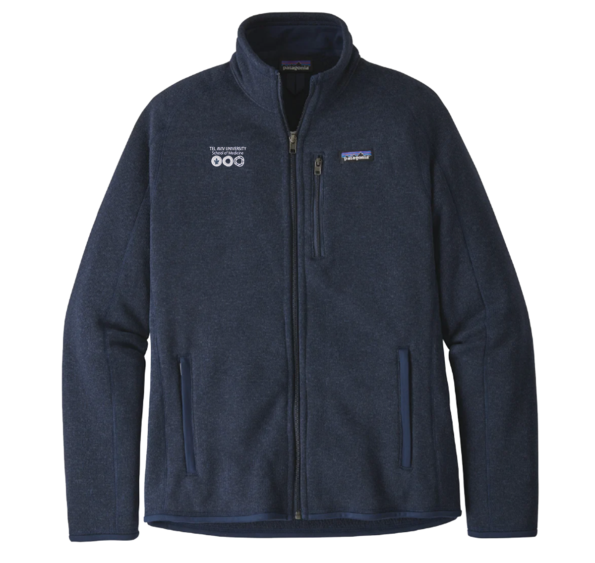 Patagonia Mens Better Sweater Fleece Jacket, New Navy [Tel Aviv]