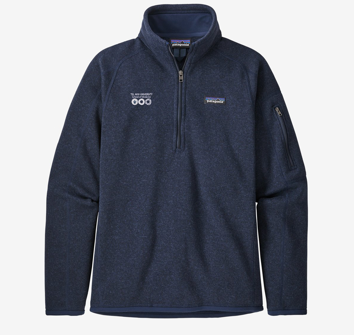 Patagonia Womens Better Sweater Quarter Zip, New Navy [Tel Aviv]