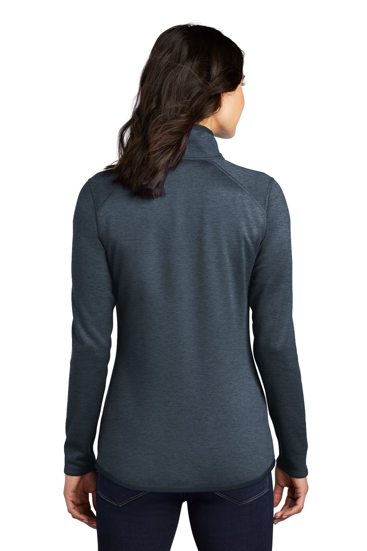 North Face Skyline Ladies Fleece Jacket, Urban Navy Heather [GuidePoint Security]