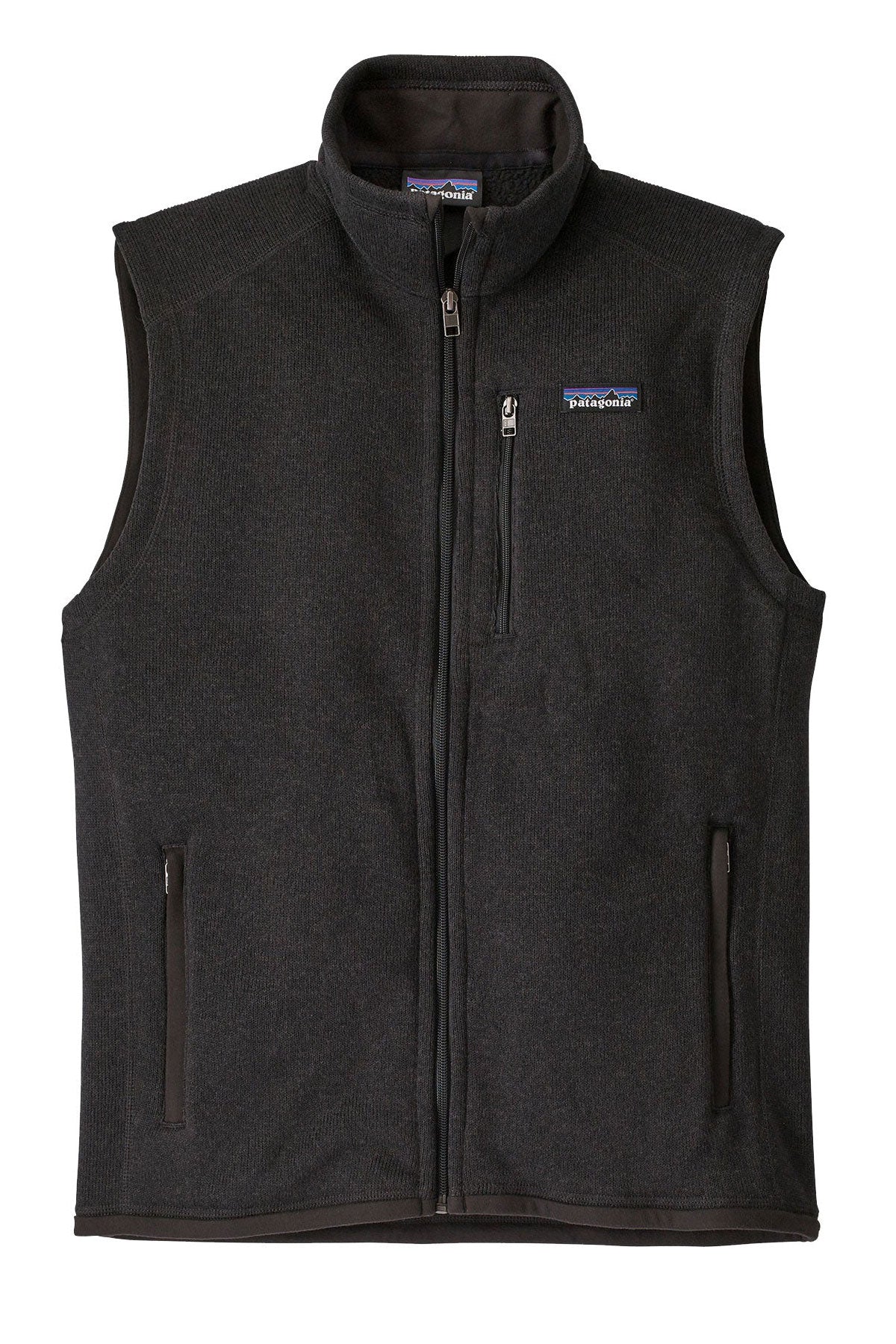 Patagonia Mens Sweater Vest, Black [Indiana University School of Medicine]