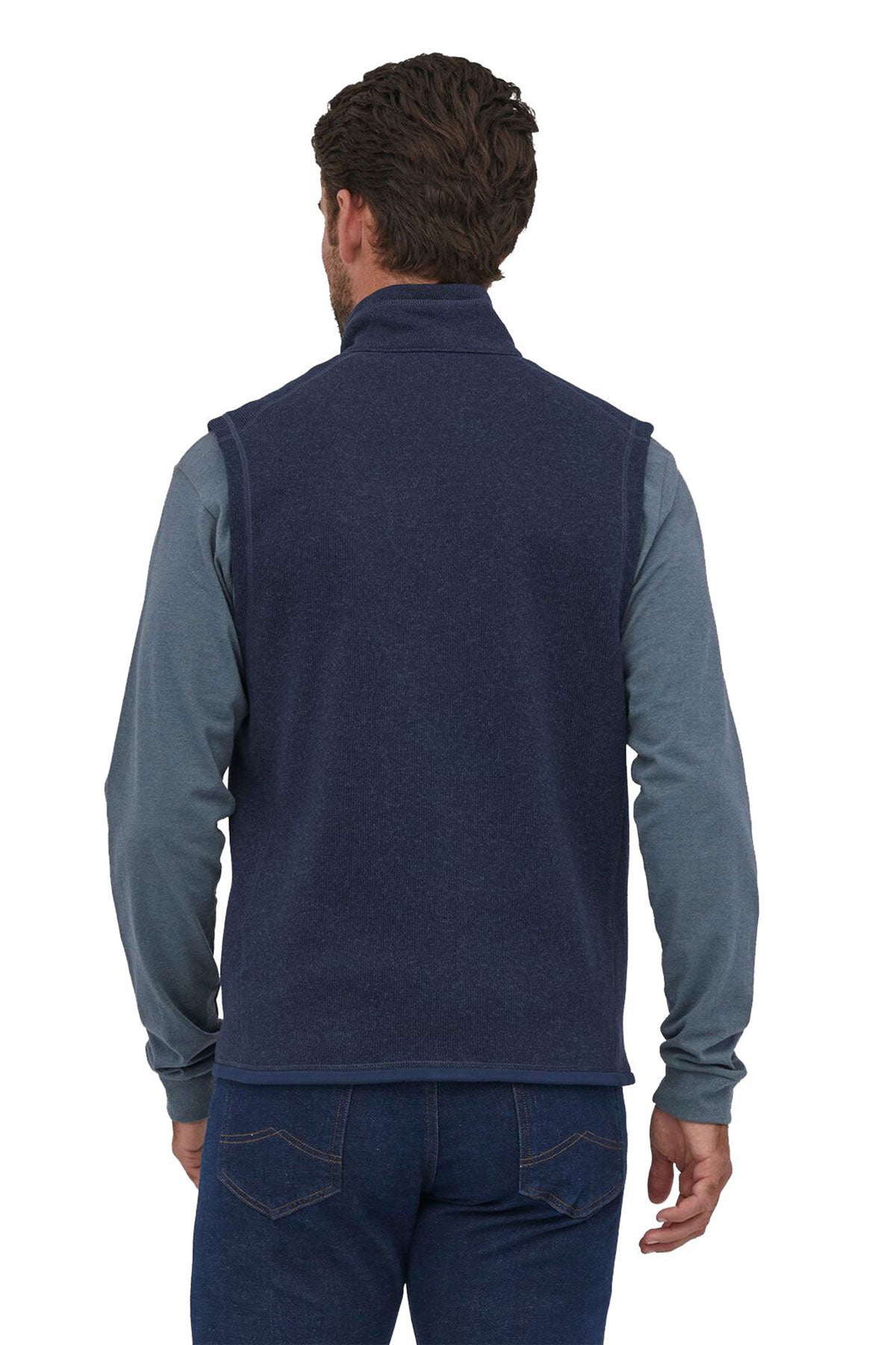 Patagonia Mens Better Sweater Fleece Customized Vests, New Navy [Harvest Partners]