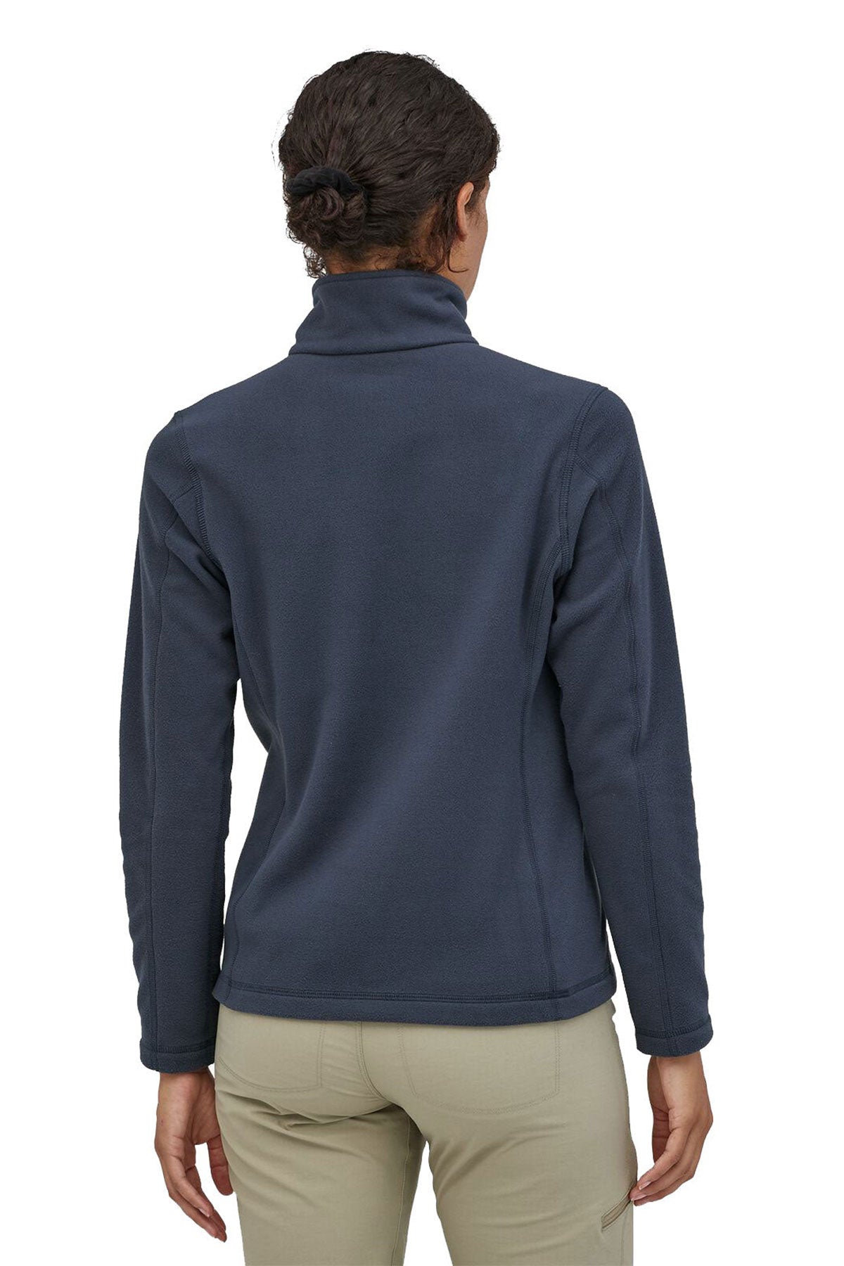 Patagonia Womens Micro D Custom Quarter Zips, New Navy [Fooda]