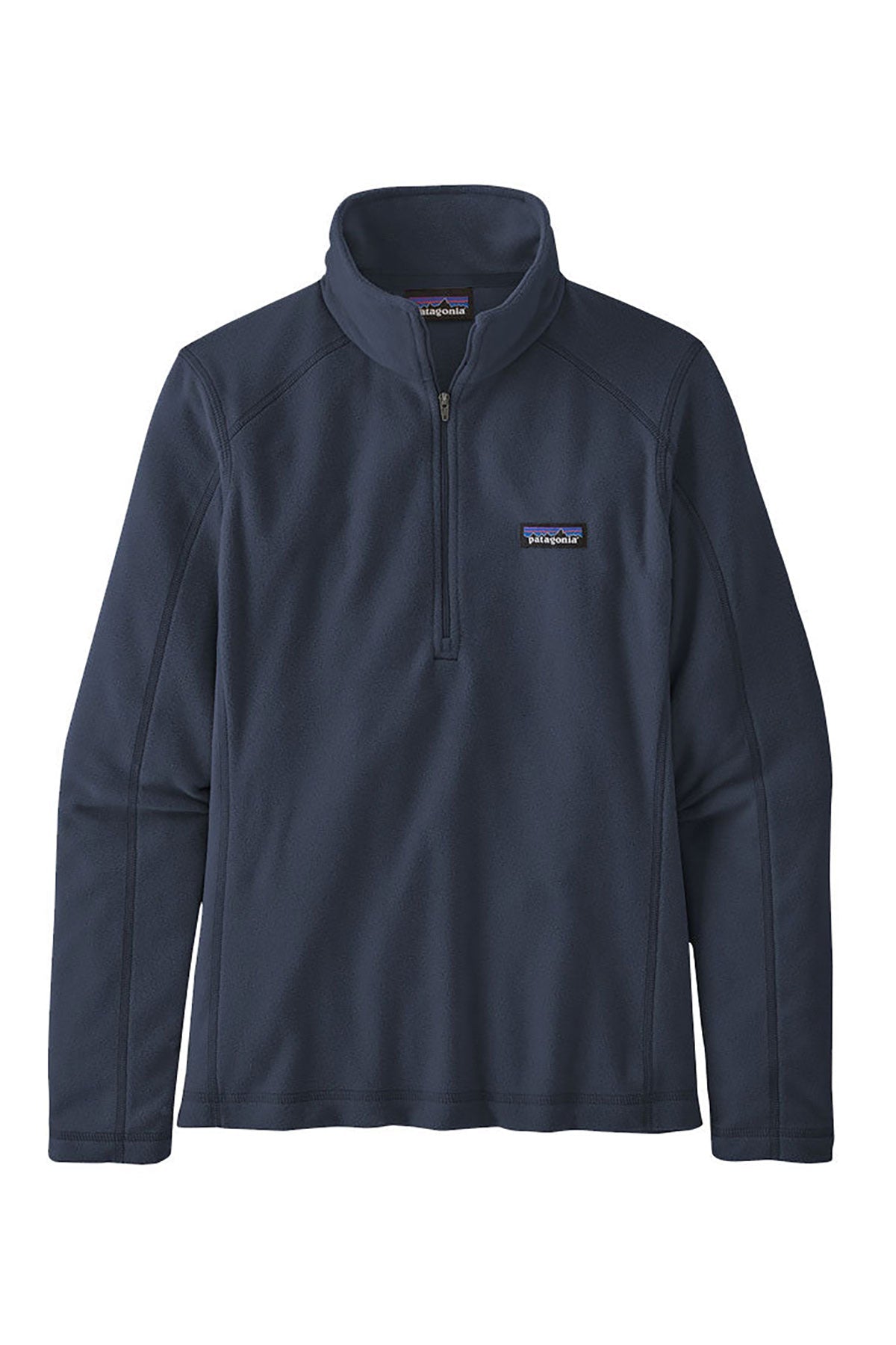 Patagonia Womens Micro D Custom Quarter Zips, New Navy [Fooda]