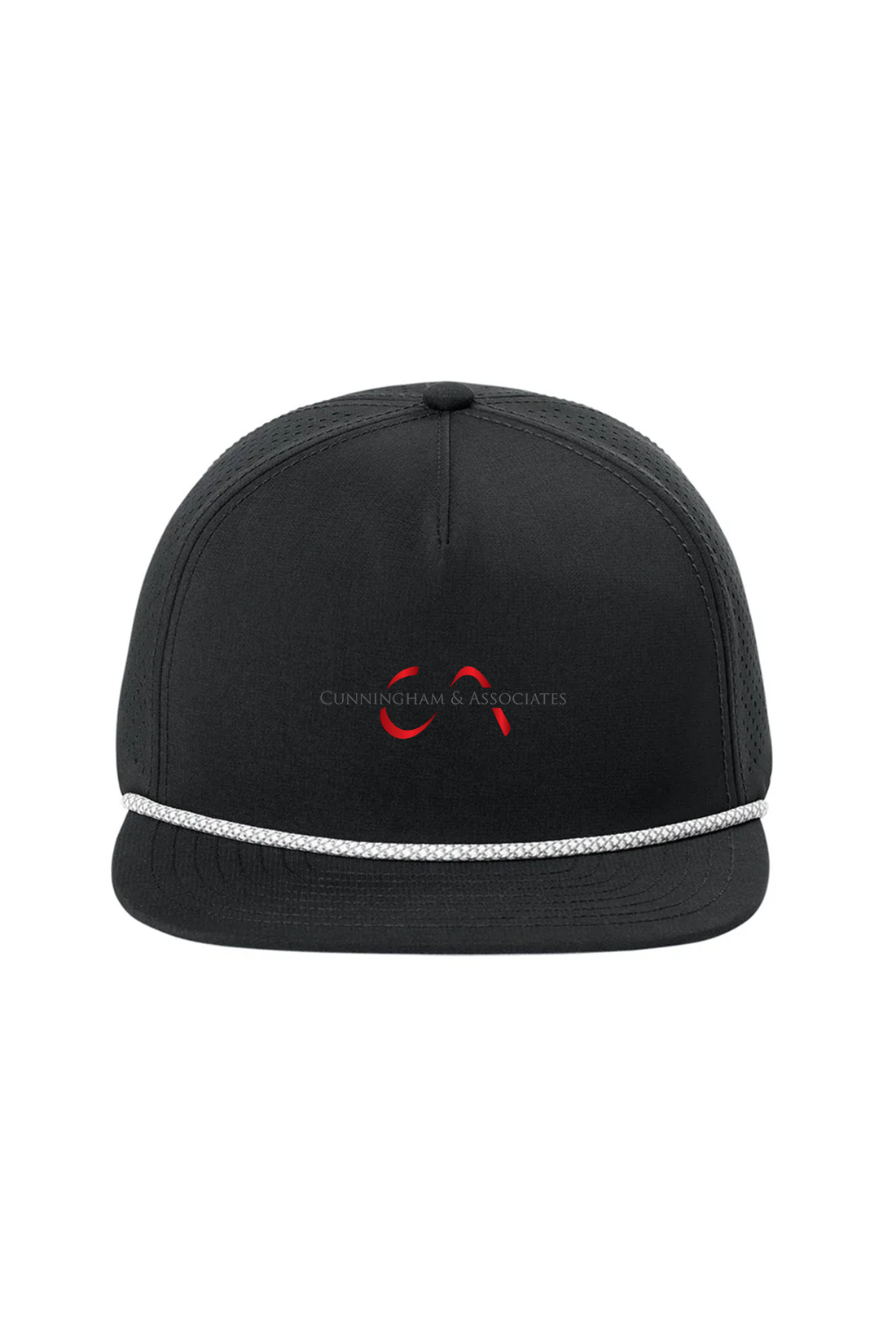 OGIO 5-Panel Rope Performance Cap, Blacktop [Cunningham & Associates, LLC]