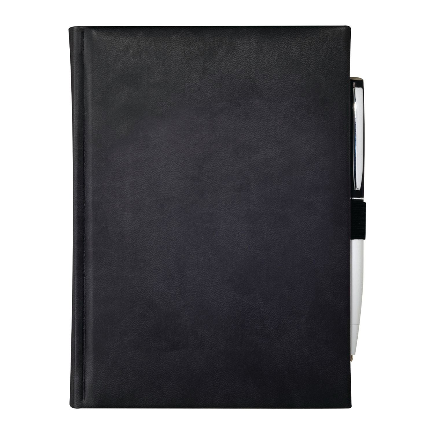 FSC Mix Pedova Bound Custom JournalBooks, Black [Stratus Technology Services]