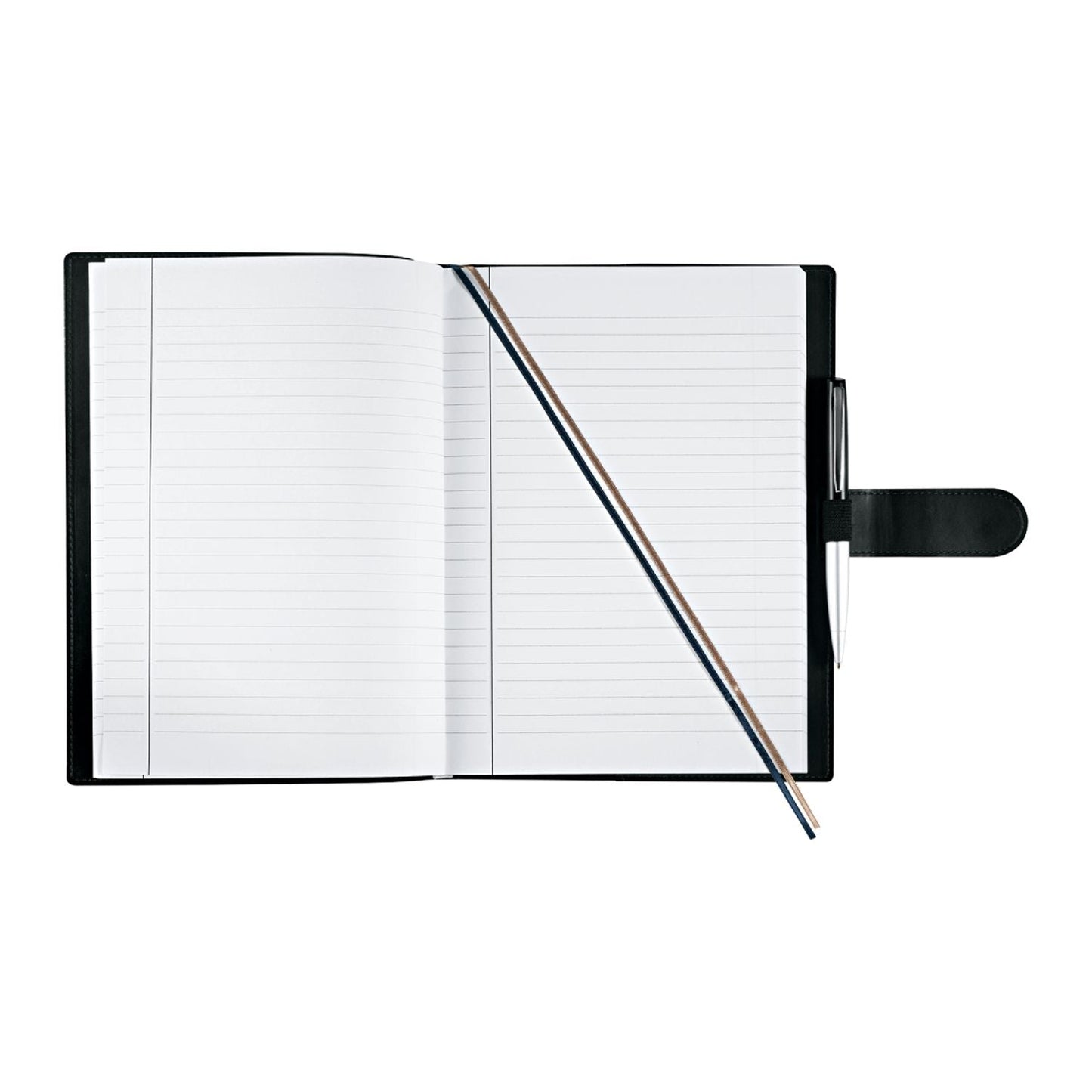 FSC Mix Dovana Large Custom JournalBooks, Navy [CEI Consulting]
