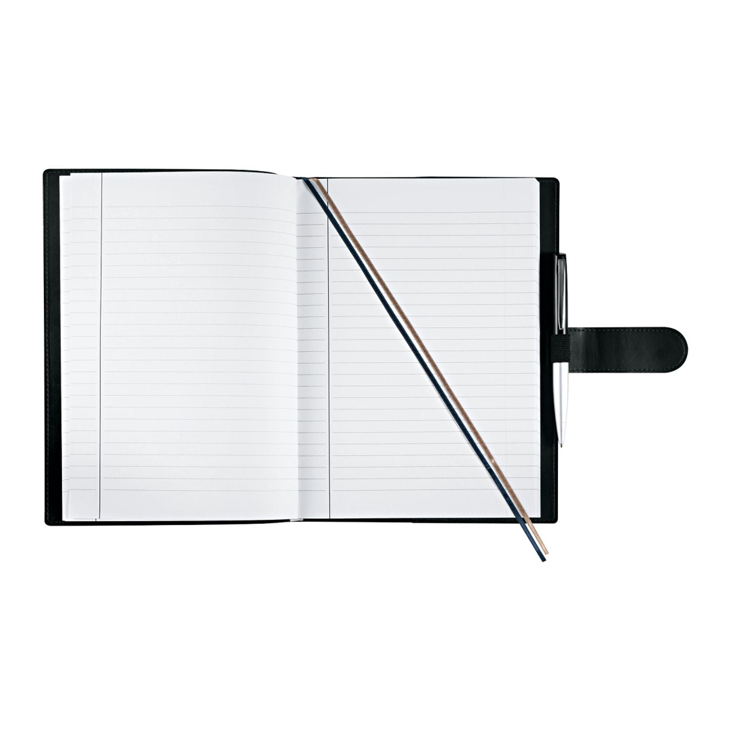 FSC Mix Dovana Large Custom JournalBooks, Navy [CEI Consulting]