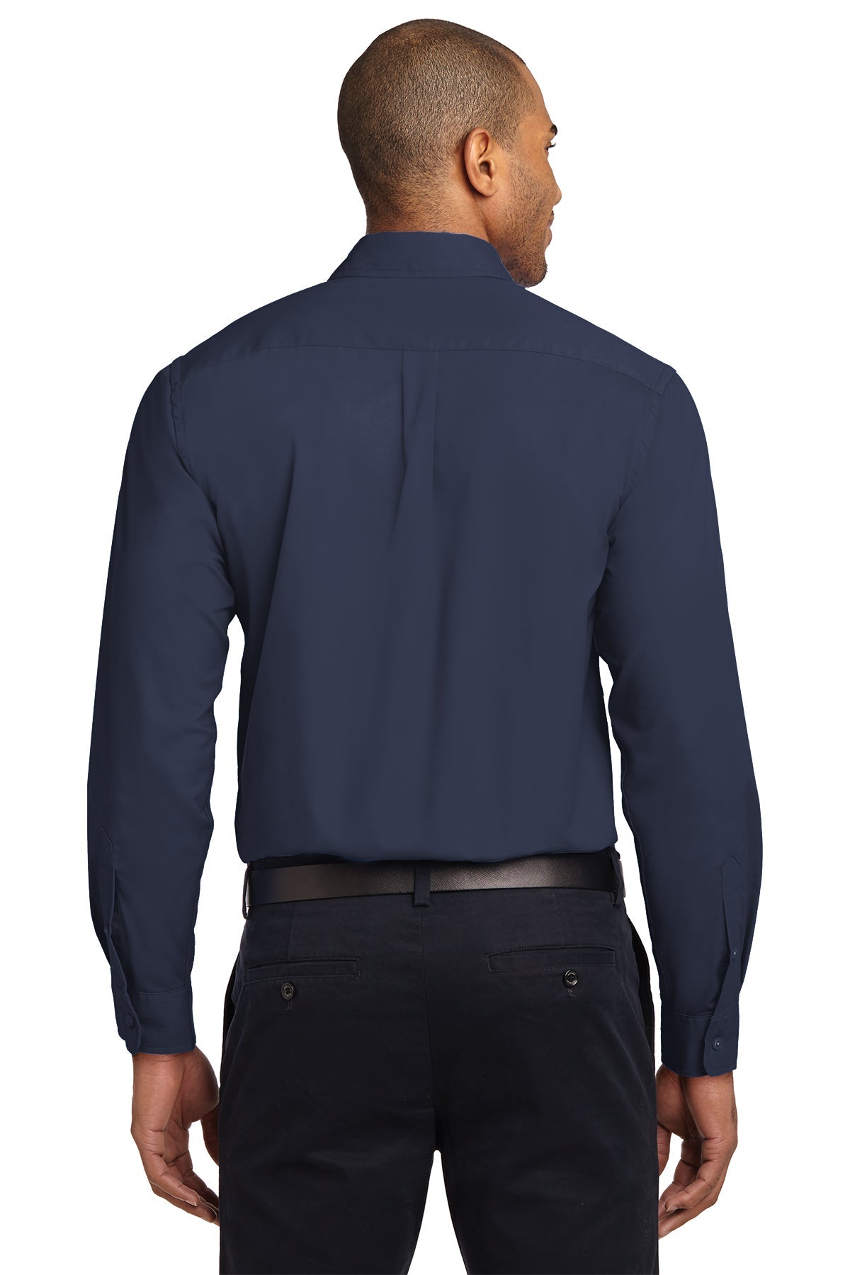 Port Authority Easy Care Custom Shirts, Navy/Light Stone [CommStar Credit Union]