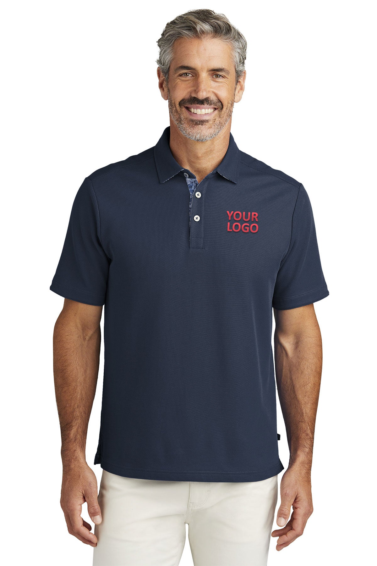 Custom Tommy Bahama 5 O Clock Polo T223508TB Blue Note