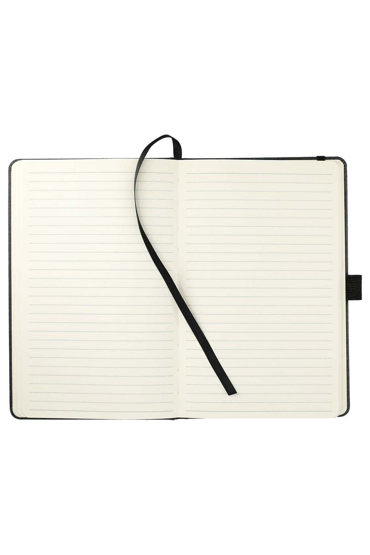 JournalBooks Custom Recycled Leather Bound, Black