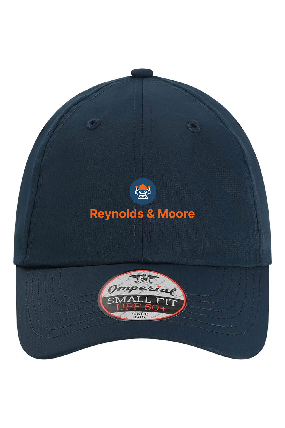 Imperial The Original Small Fit Performance Cap, True Navy - Embroidery [Reynolds and Moore]