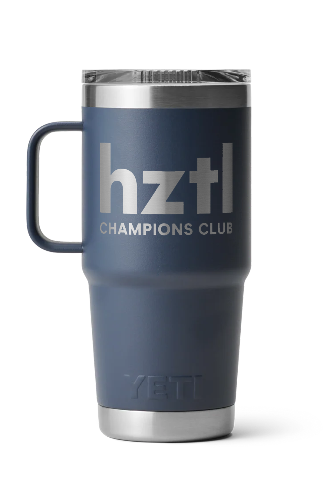 YETI 20 oz Travel Mug with Stronghold Lid, Navy [Horizontal]