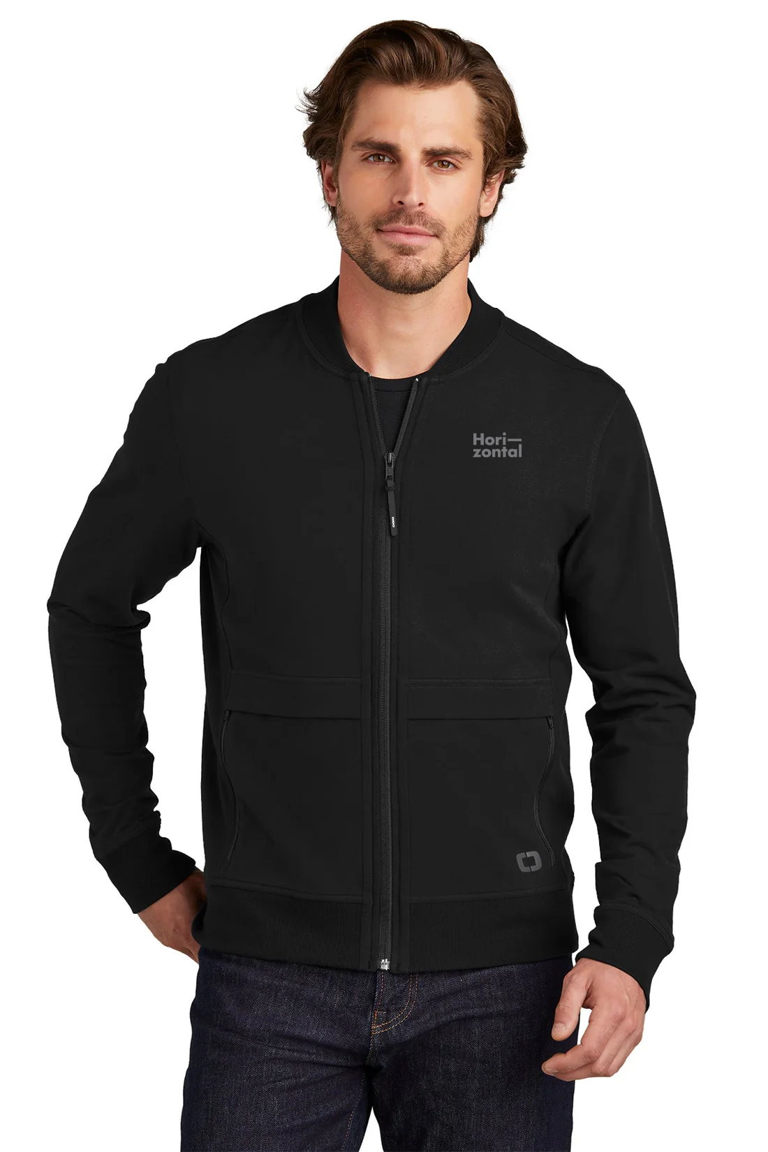 OGIO Outstretch Jacket, Blacktop [Horizontal Talent]