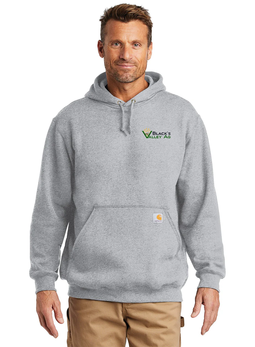 Carhartt Tall Hooded Sweatshirt, Heather Grey [Black's Valley AG]