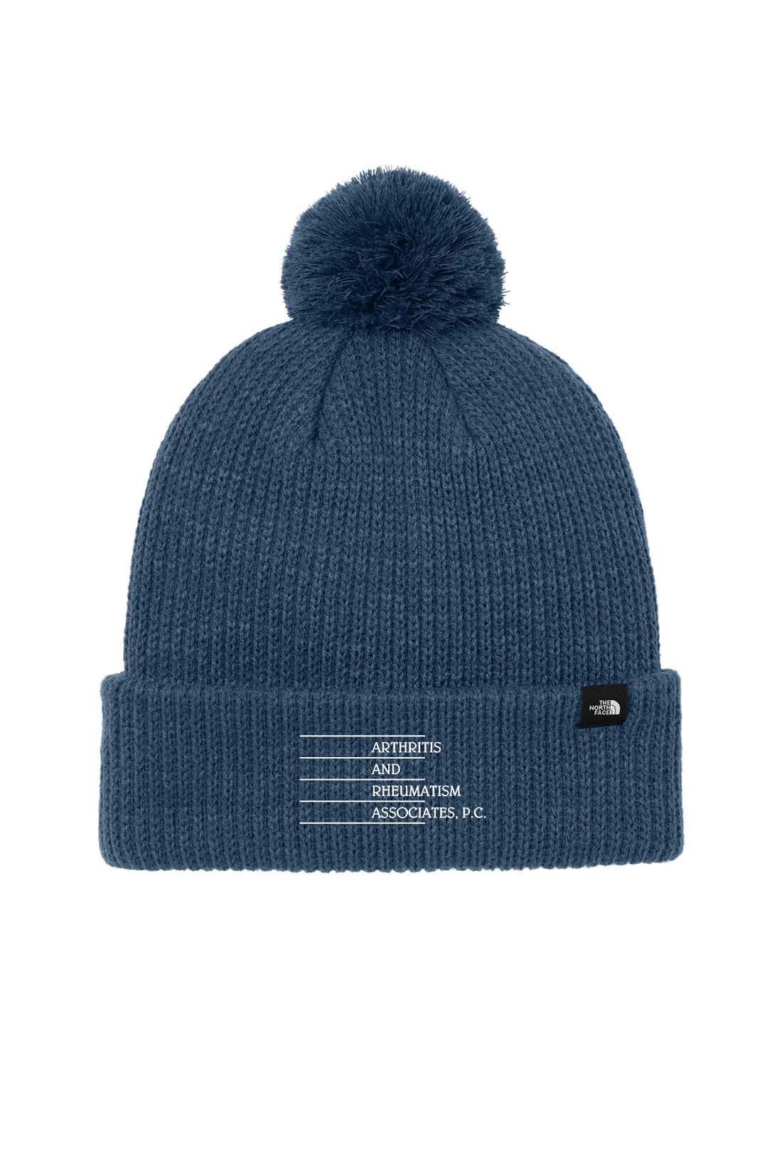 The North Face Pom Beanie, Shady Blue [Arthritis & Rheumatism Associates PC]