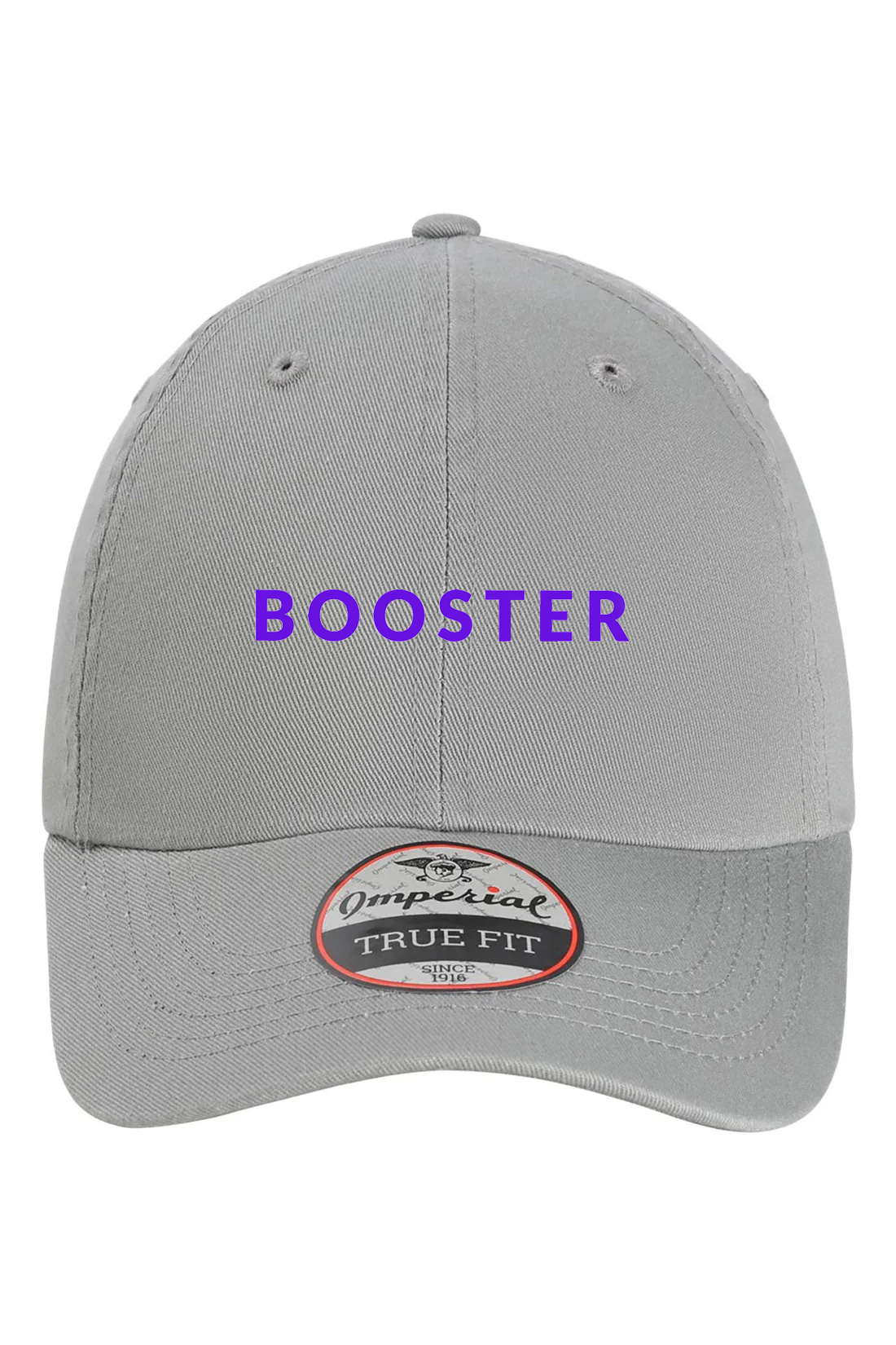 Imperial The Original Buckle Dad Hat, Light Grey [Booster]