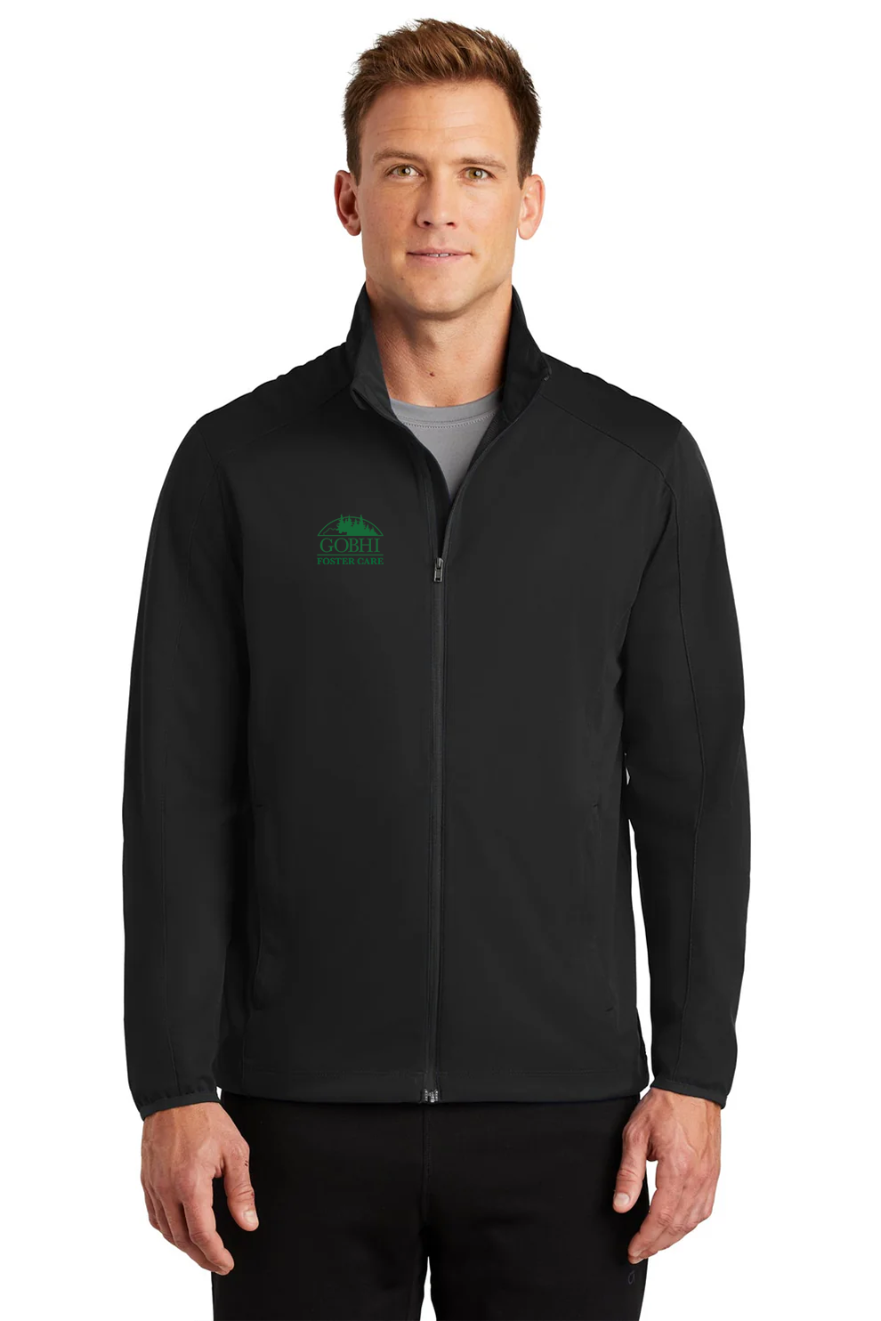 Port Authority Active Soft Shell Jacket, Deep Black [GOBHI]