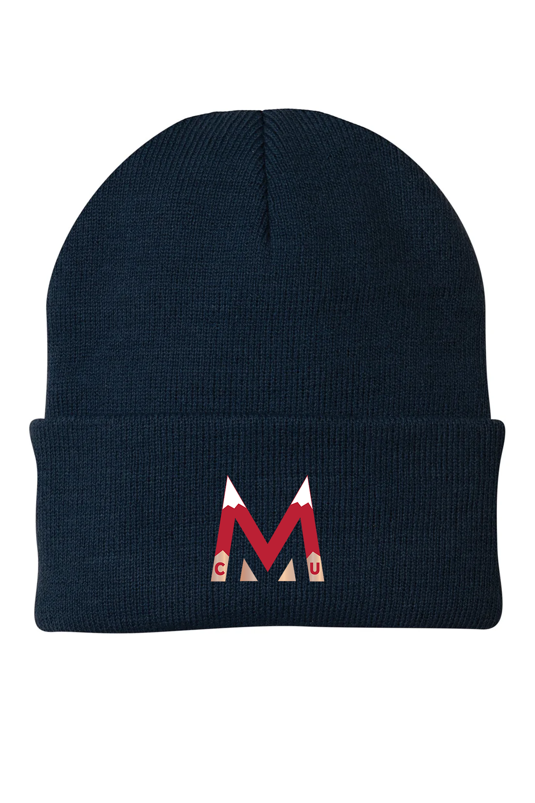 Port & Company Knit Cap, Navy [Milford Mining Company Utah]