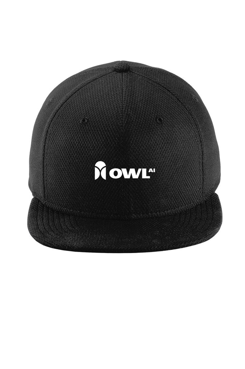 New Era Original Fit Snapback Cap, Black [Owl AI]